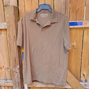 John Bartlett Men's Tan Polo Shirt